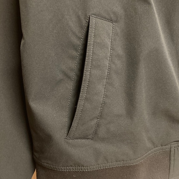 Banana Republic Men's Lightweight Black Bomber Jacket Sz XL - Picture 9 of 13